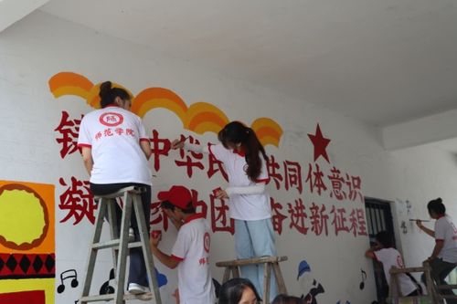 瀘州職業技術學院到石廂子彝族鄉開展推普志愿服務活動