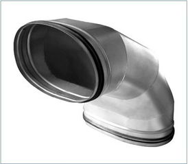 工業(yè)管道中的四種常見彎頭 90°彎頭、咬口彎、沖壓彎與蝦米彎及其連接件法蘭